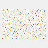 Confetti Celebratie Inpakpapier Vel (Voorkant 2)