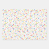 Confetti Celebratie Inpakpapier Vel (Voorkant)