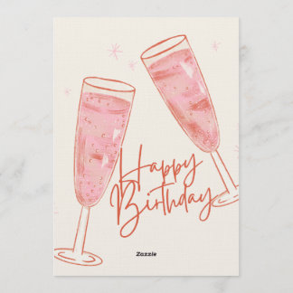 Confetti Celebration – Editable Birthday Party Inv Kaart