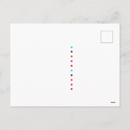 Confetti & Champagne Glas Nieuwjaar Feestdagenkaart (Achterkant)