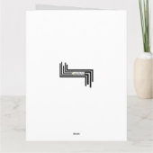 Confetti Champagne Glass Celebration Kaart (Achterkant)