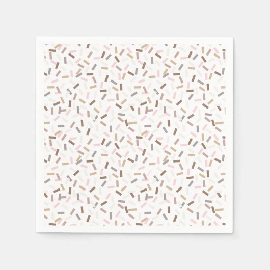 Confetti Chic (sprenkels) Servet (Voorkant)