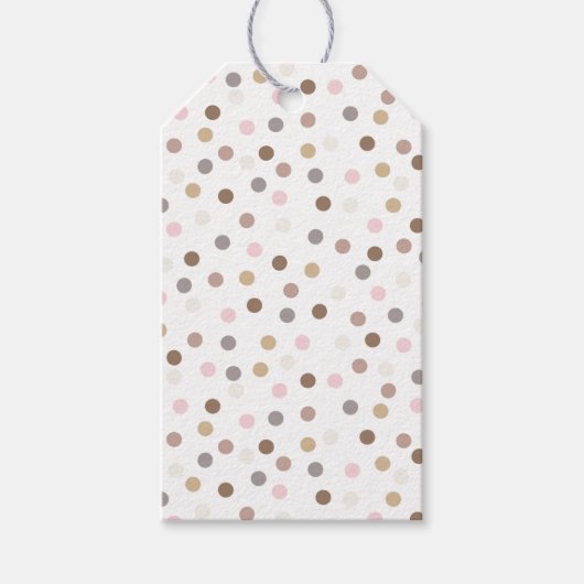 Confetti Chic (Stippen) Cadeaulabel (Voorkant)