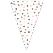 Confetti Chic (Stippen-vaste stoffen) Vlaggetjes (Derde vlag)