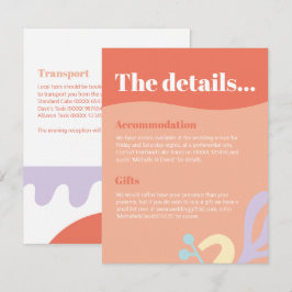 Confetti Collage Bijlage kaart