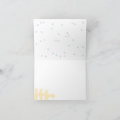 Confetti Collage gevouwen Bedankt (Binnen)