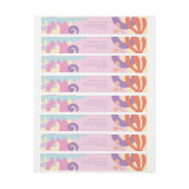 Confetti Collage omwikkellabel (Vel)