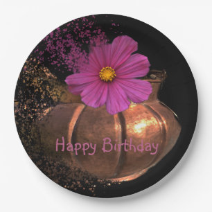 Confetti Copper Cosmos Birthday Papieren Bordje
