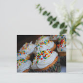 Confetti Cupcakes Recipcard Briefkaart (Staand voorkant)