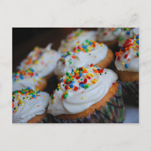Confetti Cupcakes Recipcard Briefkaart