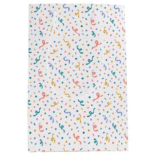 Confetti Dansfeest Viering Medium Cadeauzakje (Voorkant)