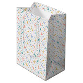 Confetti Dansfeest Viering Medium Cadeauzakje (Achterkant Gekanteld)