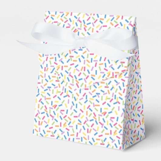 Confetti Dazzle (Sprinkles) Bedankdoosjes (Voorkant Zijde)