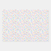 Confetti Dazzle (Sprinkles) Inpakpapier Vel (Voorkant 2)