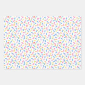 Confetti Dazzle (Sprinkles) Inpakpapier Vel (Voorkant)