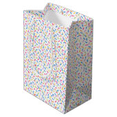 Confetti Dazzle (Sprinkles) Medium Cadeauzakje (Achterkant Gekanteld)