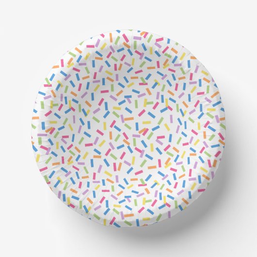 Confetti Dazzle (Sprinkles) Papieren Kommen (Voorkant)