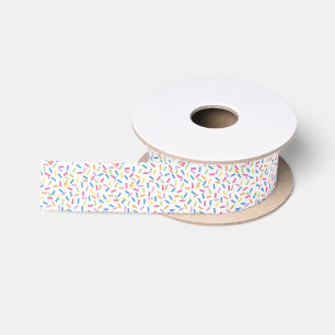 Confetti Dazzle (Sprinkles) Satijnen Lint