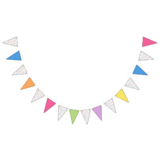 Confetti Dazzle (Sprinkles-Solids) Vlaggetjes