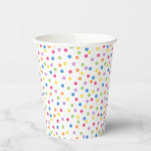Confetti Dazzle (Stippen) Papieren Bekers (Links)
