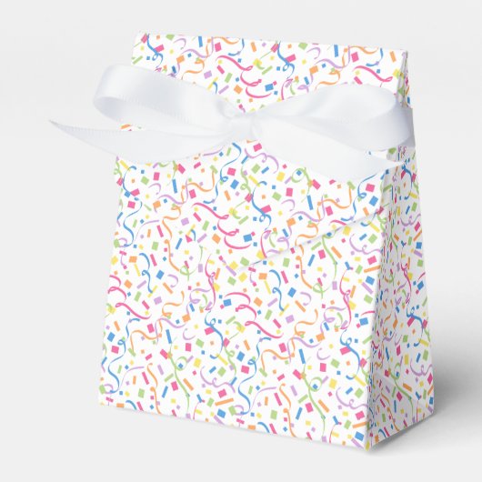 Confetti Dazzle (Verrassing) Bedankdoosjes (Voorkant Zijde)