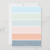 Confetti die gestreept eenzame kinderen van elke d kaart (Achterkant)