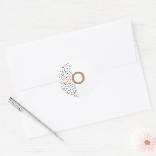 Confetti Donut Sticker (Envelop)