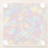 Confetti Droom Glazen Onderzetter (Achterkant)