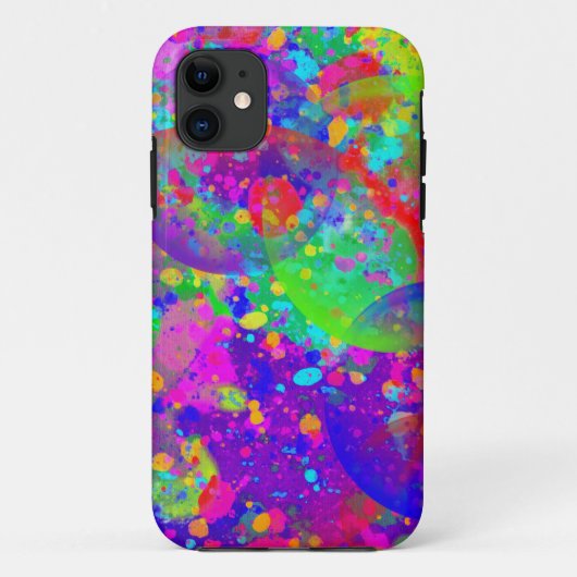 Confetti en bubbels Case-Mate iPhone case (Achterkant)