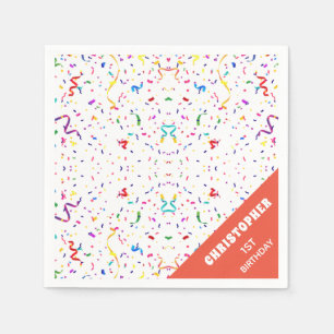 Confetti en prinsespapier Napkin Servet