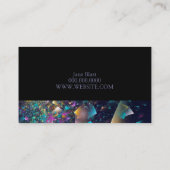 Confetti Event Party Planner Weddings Business Visitekaartje (Achterkant)