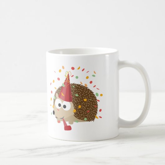 Confetti Feest Egel Koffiemok (Rechts)