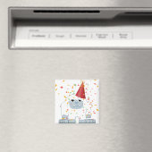 Confetti Feest Yeti Magneet (Insitu (Vaatwasser))