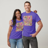 Confetti Flower Summer T-shirt (Unisex)