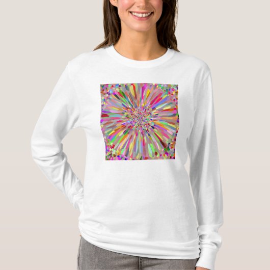 Confetti Flower Summer T-shirt (Voorkant)