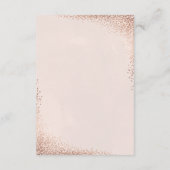 Confetti-foliekaart Informatiekaartje (Achterkant)