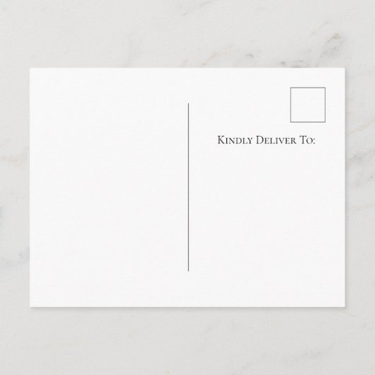 Confetti Foto Verjaardag Bedankt Post Kaart (Achterkant)