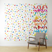 Confetti fotoachtergrond Tapestry Wandkleed (In Situ (horizontaal))