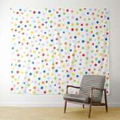 Confetti fotoachtergrond Tapestry Wandkleed (In Situ (horizontaal))