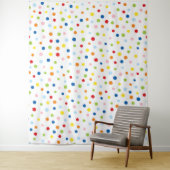 Confetti fotoachtergrond Tapestry Wandkleed (In situ)