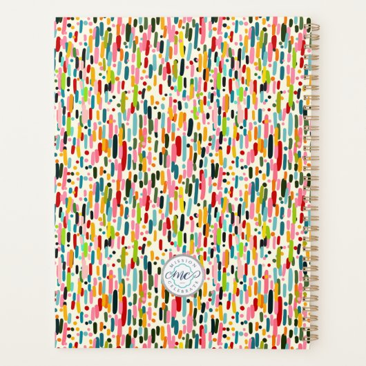 Confetti Fun Planner (Achterkant)