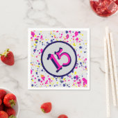 Confetti Fun Sprinkles Design 15 Servet (Insitu)
