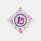 Confetti Fun Sprinkles Design 15 Servet (Hoek)