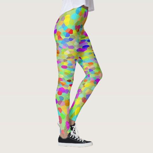 Confetti Garden Fringe Leggings (Rechts)