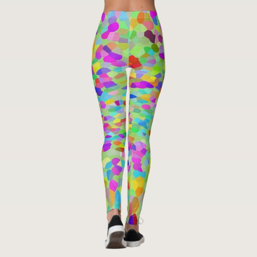 Confetti Garden Fringe Leggings (Achterkant)