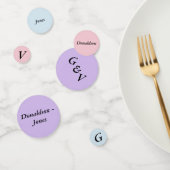 Confetti - Gecombineerde bride en Groom (Groep)