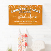 Confetti Gefeliciteerd, 8e graad Afstuderen Sinaas Spandoek (Insitu)