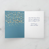 Confetti Gefeliciteerd Afstuderen Foto Kaart (Binnen)