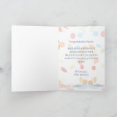 Confetti Gefeliciteerd Afstuderen Hond Kaart (Binnen)