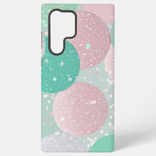 Confetti Glitter Pastel Kleurrijk Geometrisch Patr Samsung Galaxy Hoesje